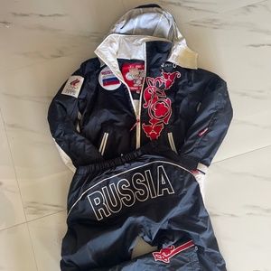 Russian Olympics Torino suit